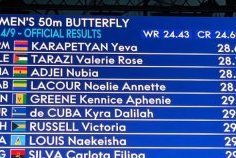 Mondiaux de natation 2025 : Noélie Lacour bat le record du Gabon sur 50 m papillon à Singapour