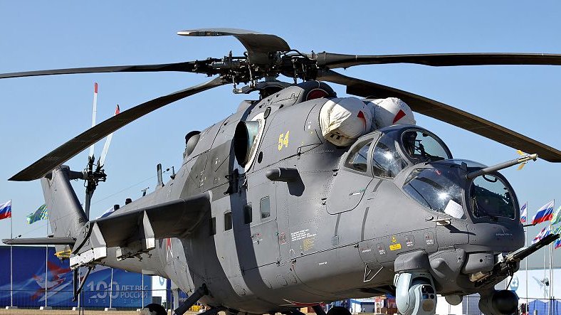 Le Gabon envisage d’ acquérir deux Mi-35M