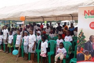 Ogooué-Ivindo/ Ovan&nbsp;: le couple présidentiel au chevet des enfants vulnérables pour Noël