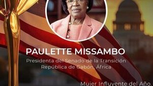Une Gabonaise à l’honneur : Paulette Missambo distinguée à Washington