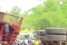 Accident sur l’axe Ndjolé-Bifoun&nbsp;: la route entièrement bloquée ce dimanche