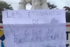 ENAM : les étudiants en colère réclament le paiement de leurs bourses