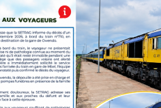 Setrag&nbsp;: encore un décès à bord du train, des interrogations persistent&nbsp;