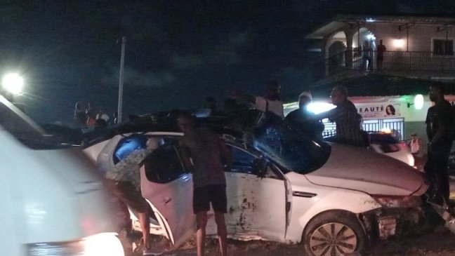 Libreville / Grave accident à Plein Ciel&nbsp;: un blessé grave et deux femmes en état de choc