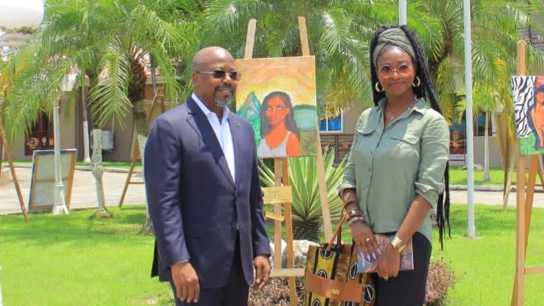 Culture&nbsp;: Un air de mondanité pour la clôture de l’exposition de l’artiste UKA